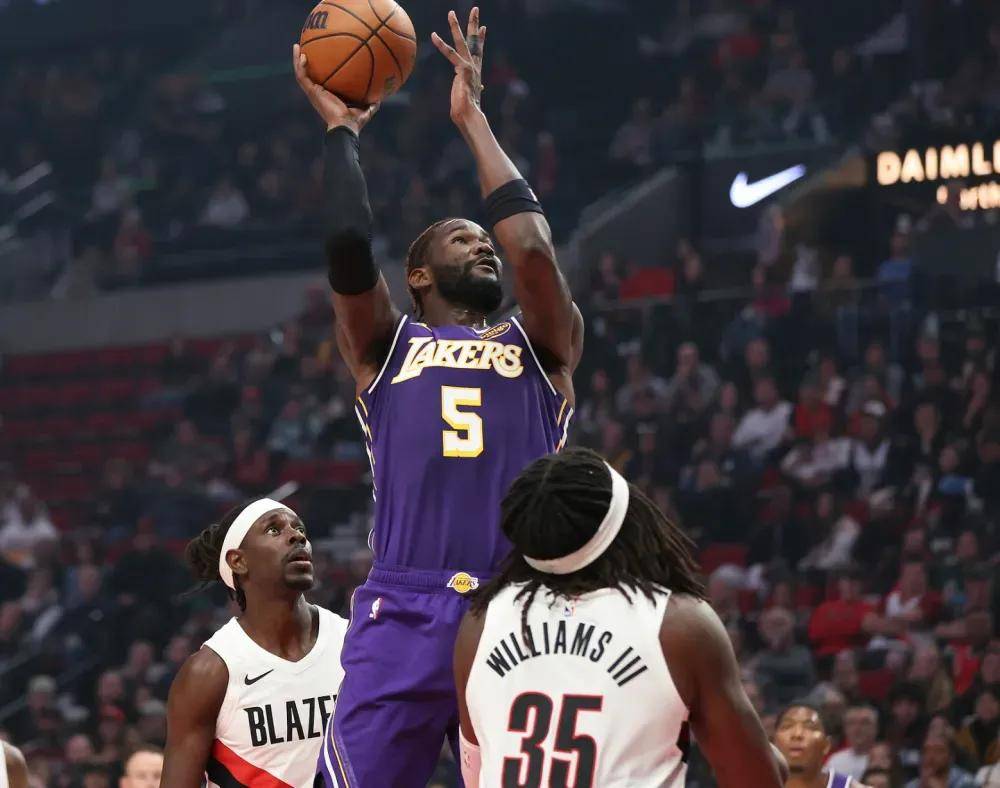 包含nba常规赛湖人123-115轻取开拓者阿夫迪亚33分艾顿29分10板的词条  第1张