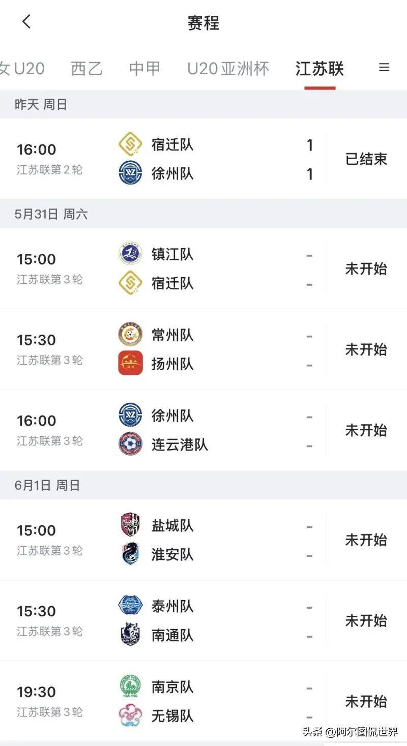 关于2025江苏城市足球联赛赛程完整日程表（常规赛和淘汰赛最新）的信息  第2张