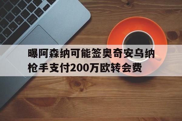曝阿森纳可能签奥奇安乌纳枪手支付200万欧转会费的简单介绍 第1张 曝阿森纳可能签奥奇安乌纳枪手支付200万欧转会费的简单介绍 第1张